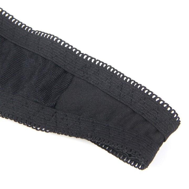 SUBBLIME - 955199 BRA SET WITH ADJUSTABLE BLACK BOW S/M