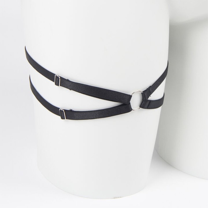 SUBBLIME - 955199 BRA SET WITH ADJUSTABLE BLACK BOW S/M