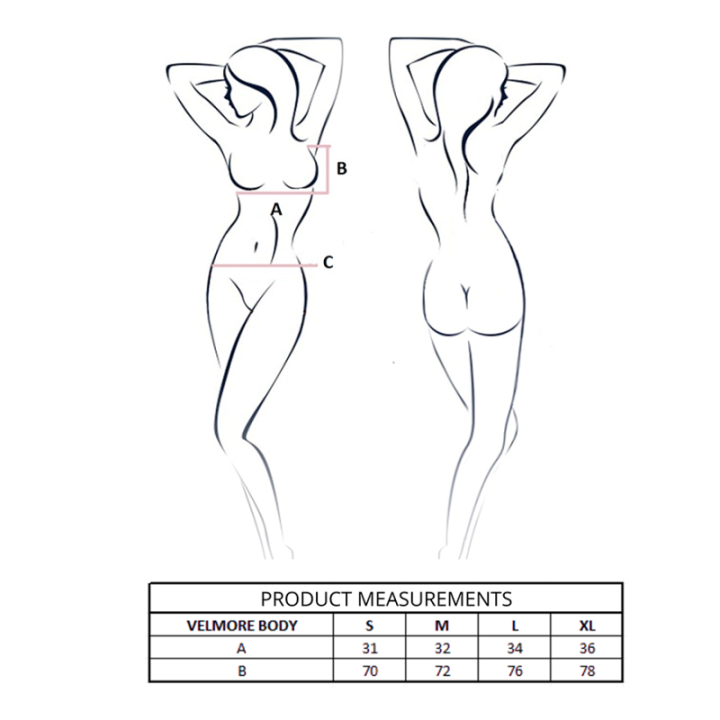 PASSION - VELMORE BODY VIOLET L/XL