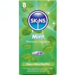 SKINS - MINT PREMIUM CONDOMS PACK 8