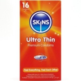 SKINS - ULTRA THIN PREMIUM CONDOMS PACK 16