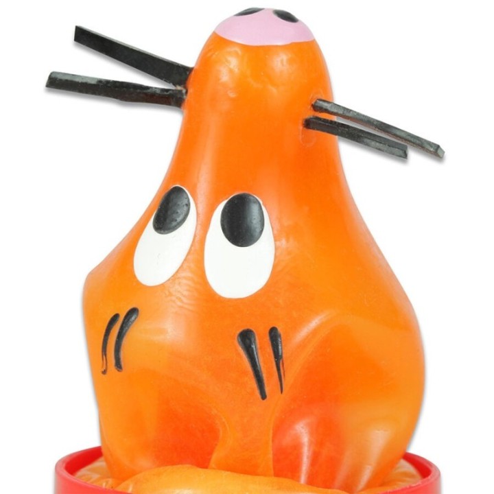 CONDOMERIE - HANDPAINTED NOVELTY CONDOMS FOX GLUED