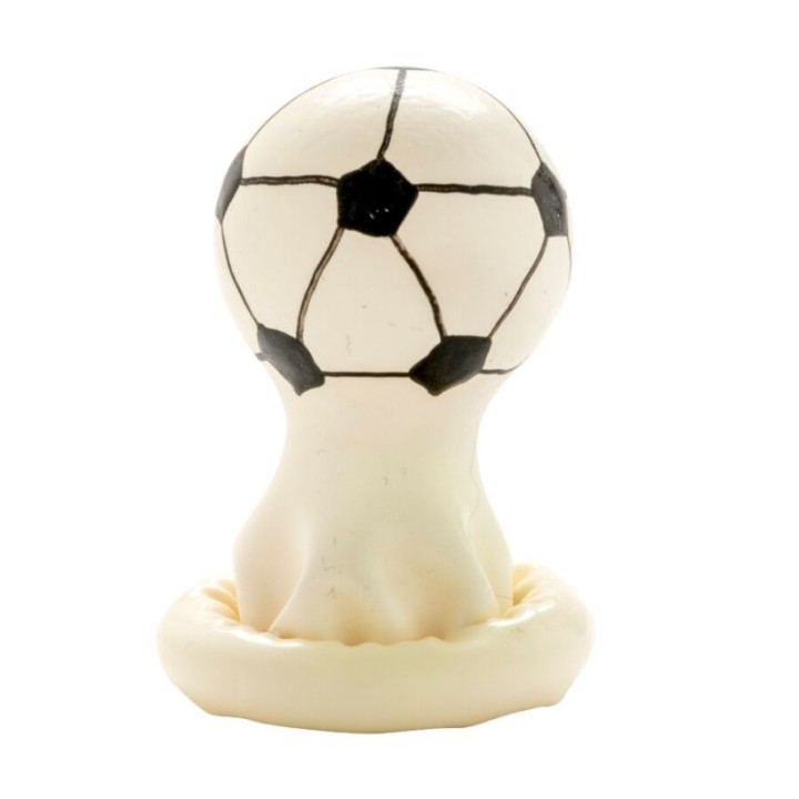 CONDOMERIE - HANDPAINTED NOVELTY CONDOMS FOOTBALL