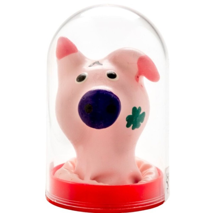 CONDOMERIE - HANDPAINTED NOVELTY CONDOMS PIG HEAD