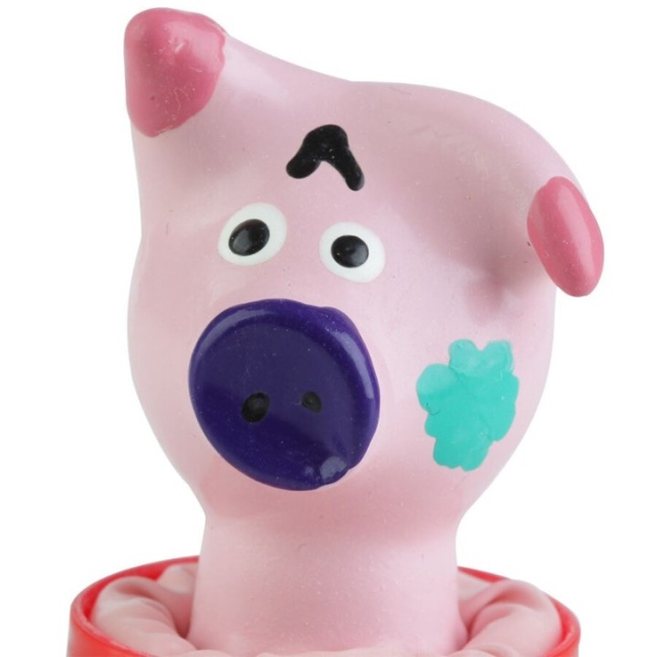 CONDOMERIE - HANDPAINTED NOVELTY CONDOMS PIG HEAD