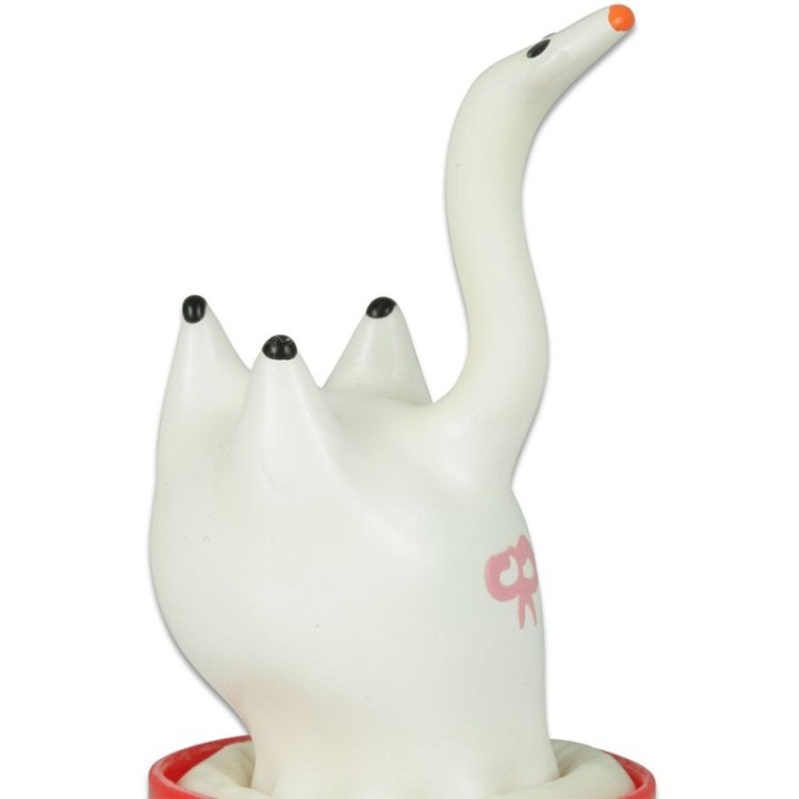 CONDOMERIE - HANDPAINTED NOVELTY CONDOMS SWAN