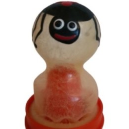 CONDOMERIE - HANDPAINTED NOVELTY CONDOMS SPIDER