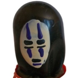 CONDOMERIE - HANDPAINTED NOVELTY CONDOMS MASK GHOST BLACK