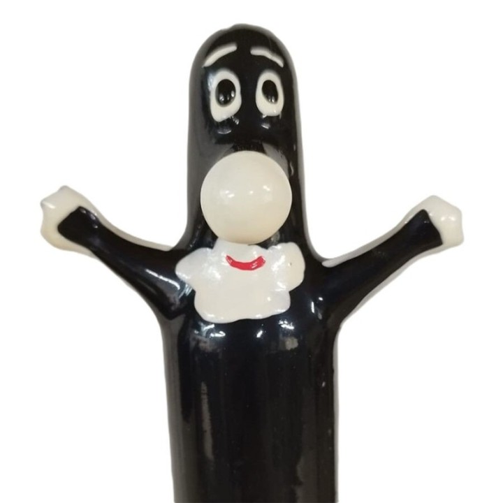 CONDOMERIE - HANDPAINTED NOVELTY CONDOMS HAPPY PUPPET XL