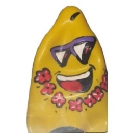 CONDOMERIE - HANDPAINTED NOVELTY CONDOMS FRIKI TIKI XL