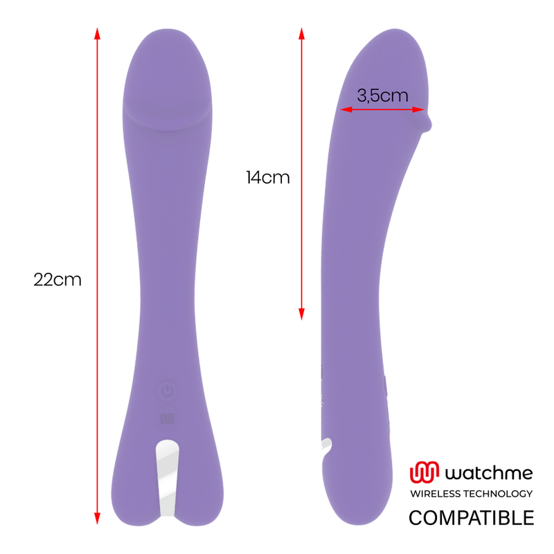 MR BOSS - ENZO VIBRADOR + MANDO CONTROL REMOTO WATCHME - Imagen 6