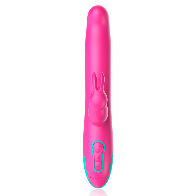 HAPPY LOKY - PLUTO RABBIT VIBRATOR & ROTATOR + MANDO CONTROL REMOTO WATCHME - Imagen 5