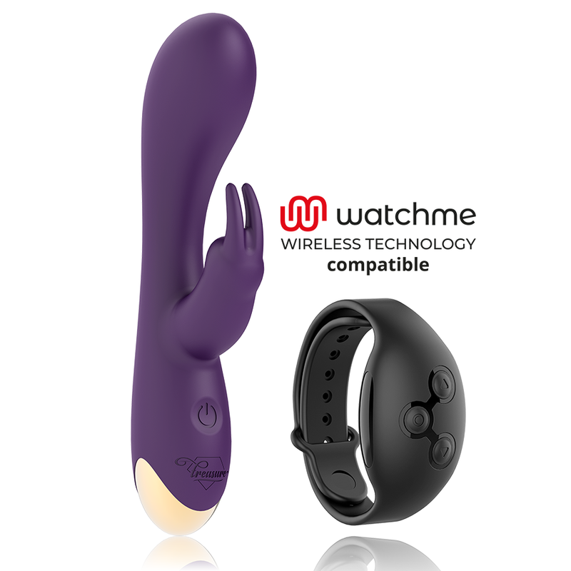 TREASURE - LAURENCE RABBIT VIBRADOR + MANDO CONTROL REMOTO WATCHME - Imagen 2