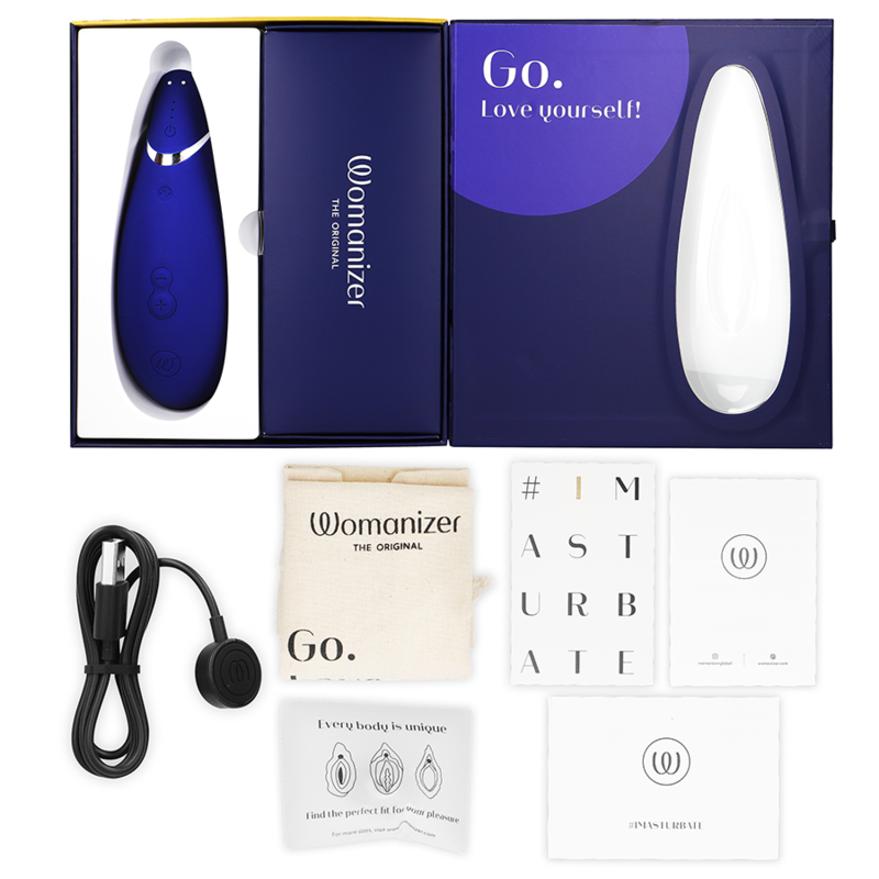 WOMANIZER - PREMIUM 2 ESTIMULADOR DE CLÍTORIS ARÁNDANO - Imagen 6
