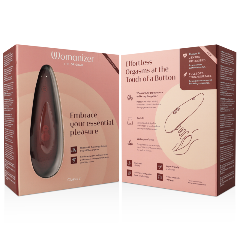 WOMANIZER - CLASSIC 2 ESTIMULADOR DE CLÍTORIS BURDEOS - Imagen 7