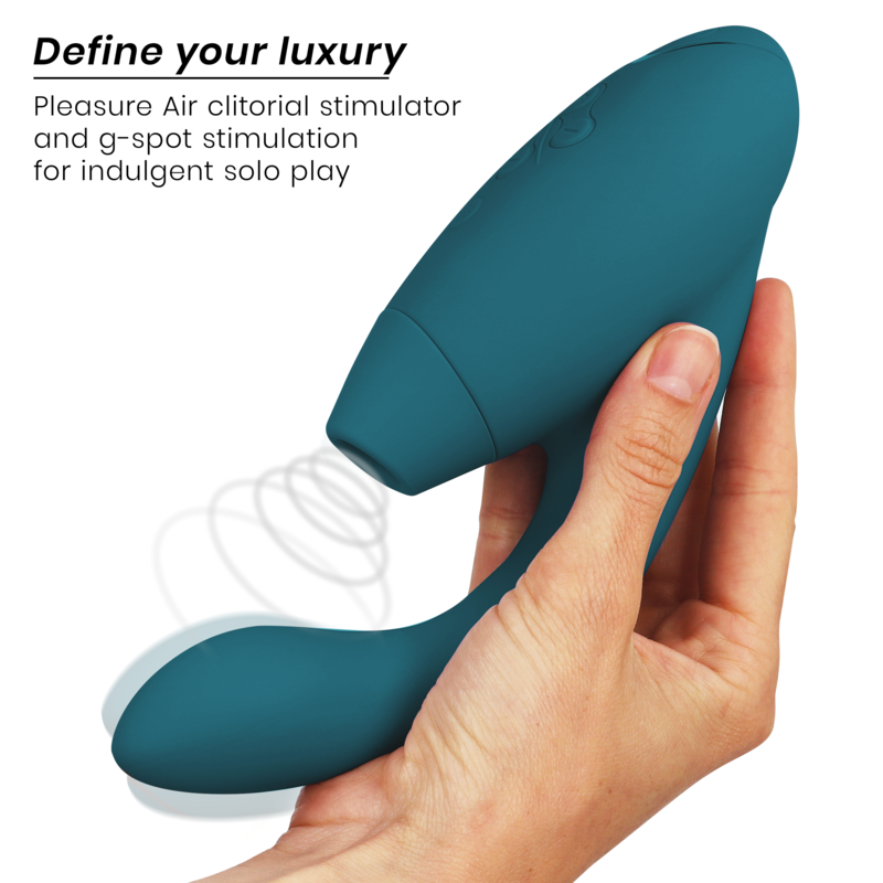 WOMANIZER - DUO 2 ESTIMULADOR AZUL PETRÓLEO - Imagen 3