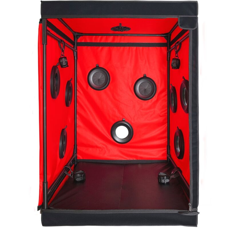SECRET DOME - KINK CLUB CABINA SCANDALE NEGRO & ROJO - Imagen 11