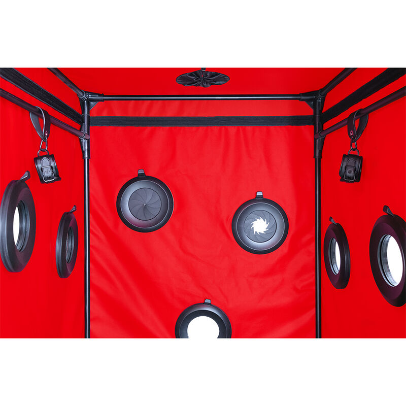 SECRET DOME - KINK CLUB CABINA SCANDALE NEGRO & ROJO - Imagen 2