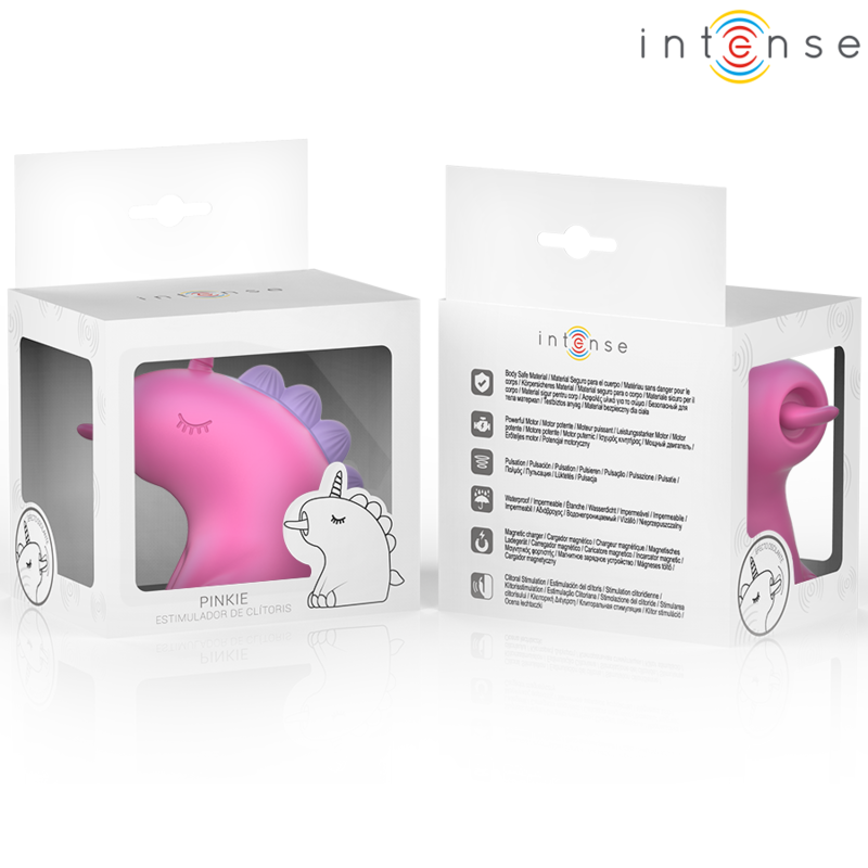INTENSE - PINKIE ESTIMULADOR CON LENGUA ROTADOR 360º - Imagen 6