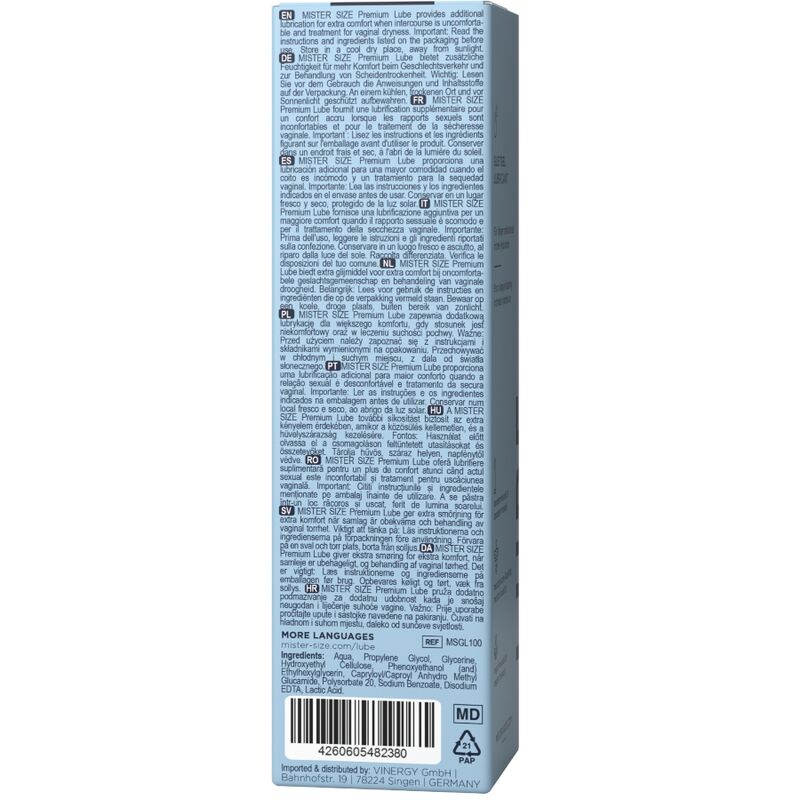 MISTER SIZE - LUBRICANTE PREMIUM 100 ML - Imagen 4
