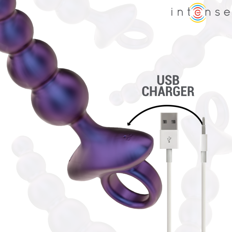 INTENSE - TITO PLUG ANAL VIBRADOR MODELO 3 CONTROL REMOTO - Imagen 7