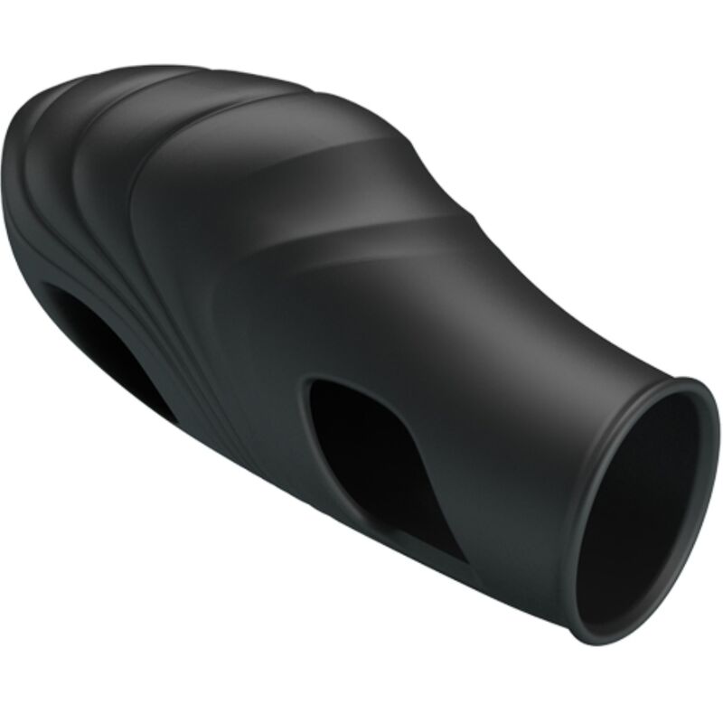 PRETTY LOVE - LICH VIBRADOR DE DEDO SILICONA NEGRO - Imagen 3