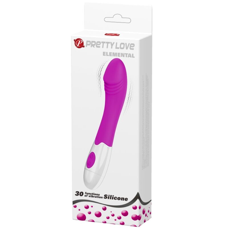 PRETTY LOVE - ELEMENTAL VIBRADOR 30 MODOS DE VIBRACIÓN MORADO - Imagen 6