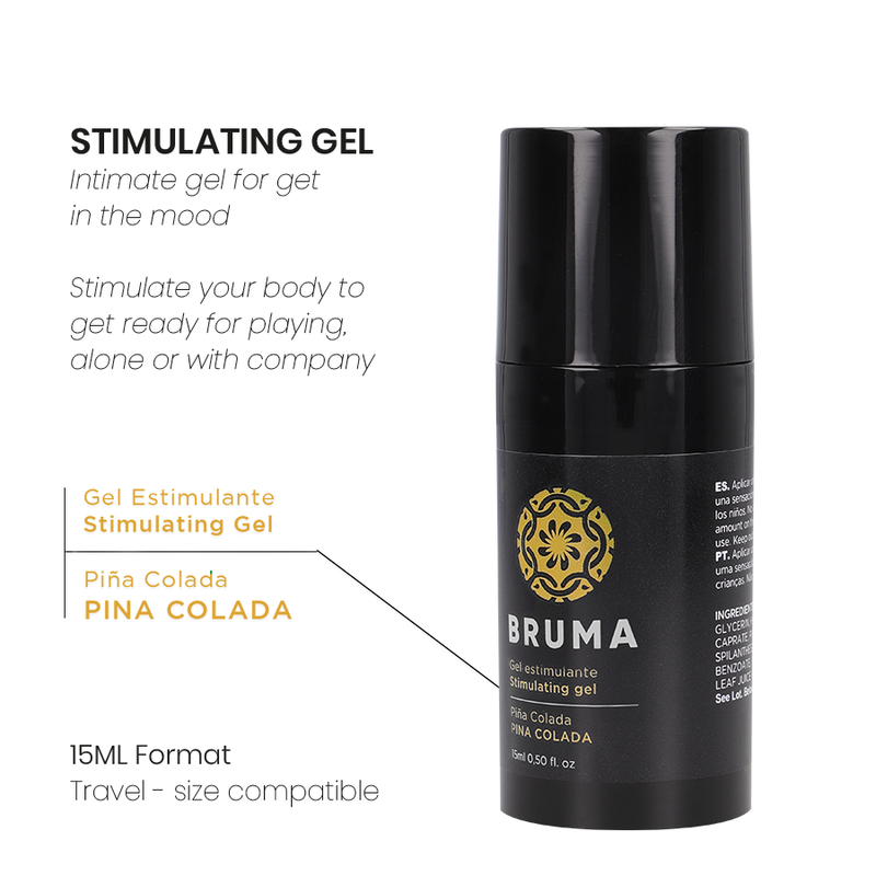 BRUMA - ONAGRA ORGASM GEL SABOR PIÑA COLADA - Imagen 3