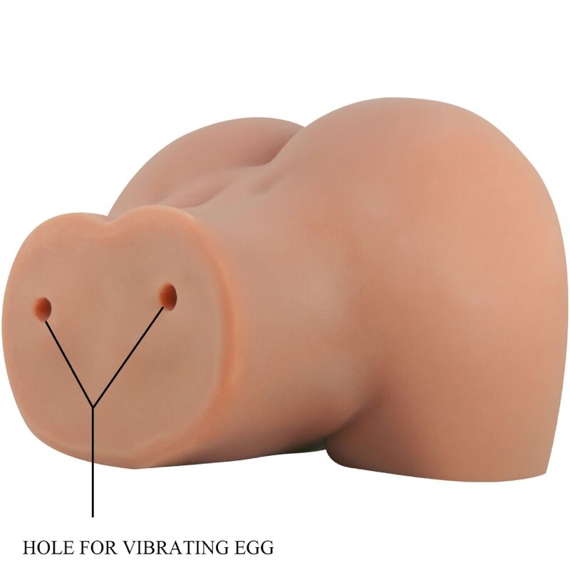 CRAZY BULL - MILA TRASERO VIBRADOR CON VAGINA Y ANO REALÍSTICO CONTROL REMOTO - Imagen 8