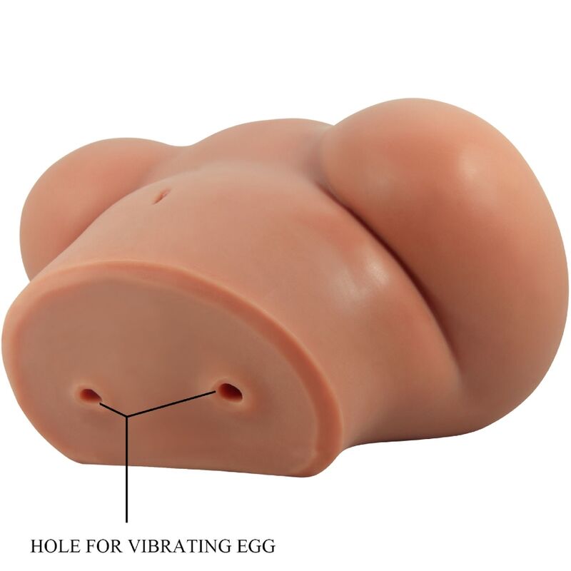 CRAZY BULL - LUNA TRASERO VIBRADOR CON VAGINA Y ANO REALÍSTICO CONTROL REMOTO - Imagen 8