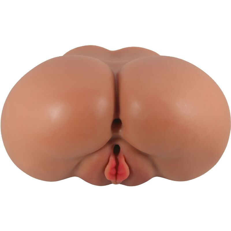 CRAZY BULL - LUNA TRASERO VIBRADOR CON VAGINA Y ANO REALÍSTICO CONTROL REMOTO - Imagen 4