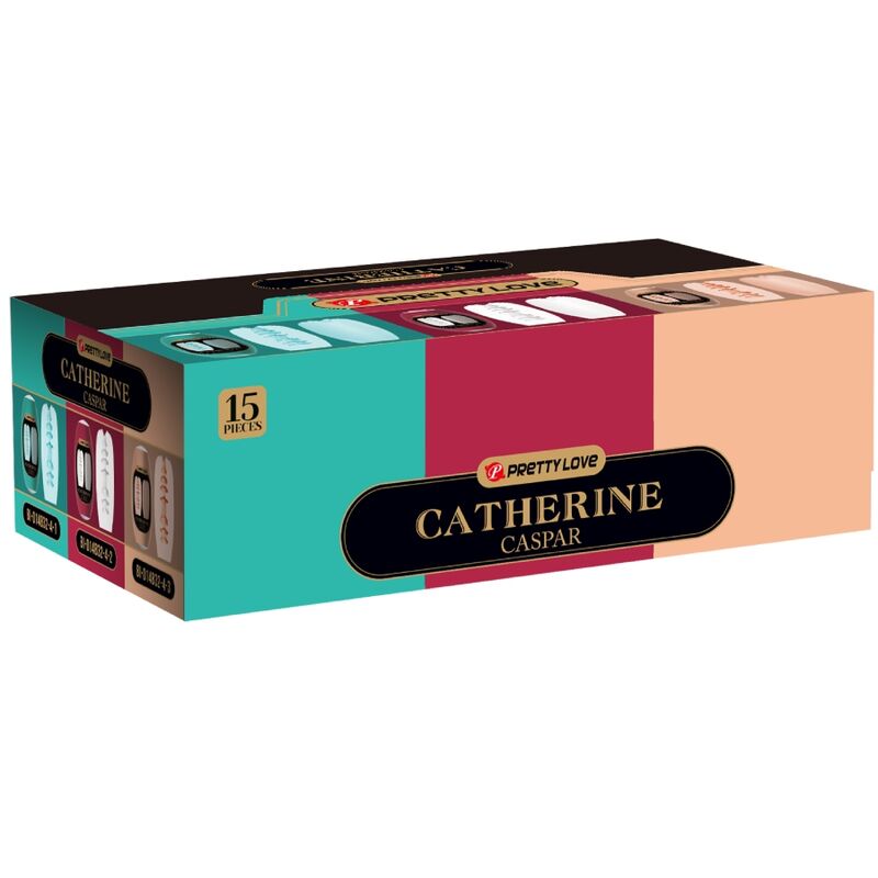 PRETTY LOVE - CASPAR PACK 15 MASTRUBADORES MASCULINOS VARIOS - Imagen 8