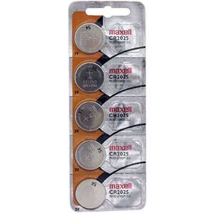 MAXELL - PILA BOTÓN LITIO CR2025 3V BLISTER*5