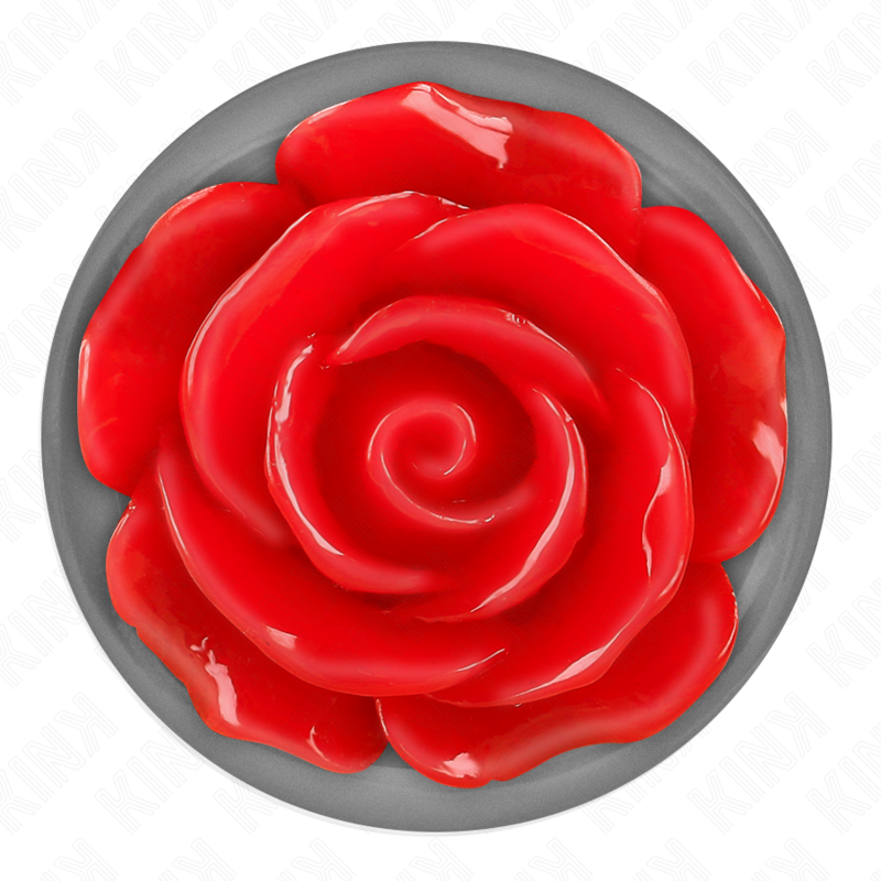 KINK - PLUG ANAL ROSA ROJA TALLA L - Imagen 5