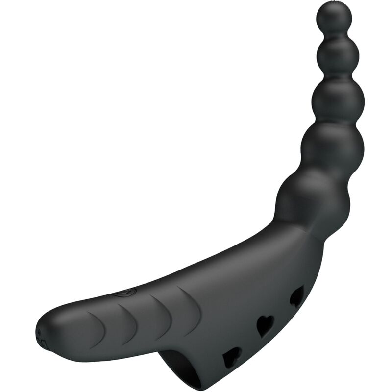 PRETTY LOVE - JORDIN VIBRADOR DE DEDO 10 VIBRACIONES NEGRO - Imagen 3