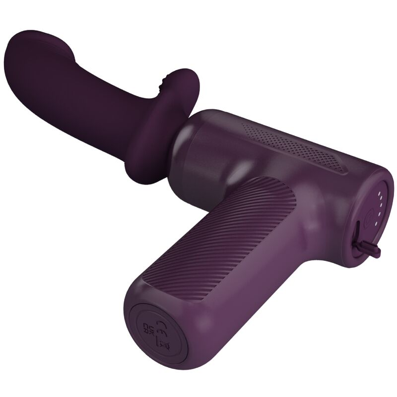 PRETTY LOVE - DJ SCHOLAR MASAJEADOR 5 CONFIGURACIONES MORADO - Imagen 5