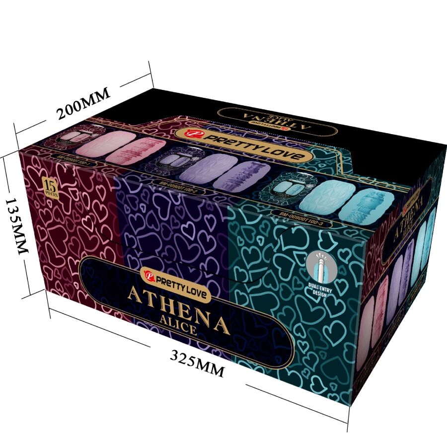PRETTY LOVE - ATHENA ALICE PACK 15 MASTURBADORES MASCULINOS VARIOS - Imagen 12