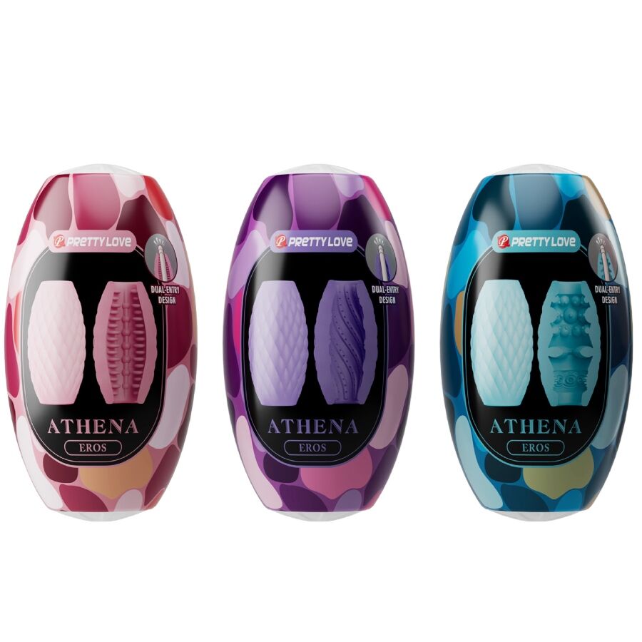 PRETTY LOVE - ATHENA EROS PACK 15 MASTURBADORES MASCULINOS VARIOS - Imagen 6
