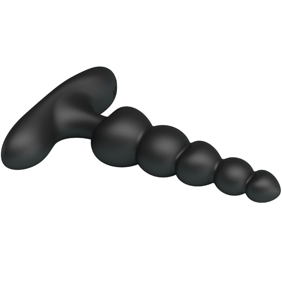 PRETTY LOVE - CORBAN VIBRADOR ANAL 10 VIBRACIONES NEGRO - Imagen 6