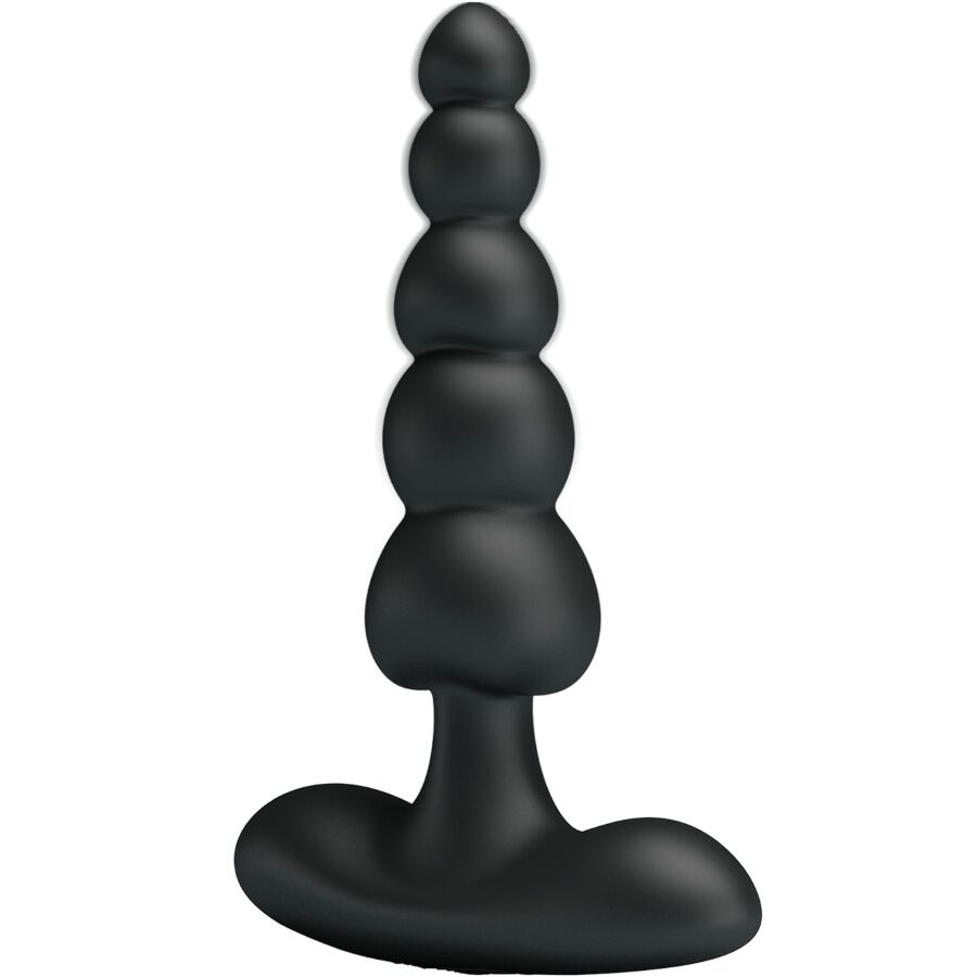 PRETTY LOVE - CORBAN VIBRADOR ANAL 10 VIBRACIONES NEGRO - Imagen 2