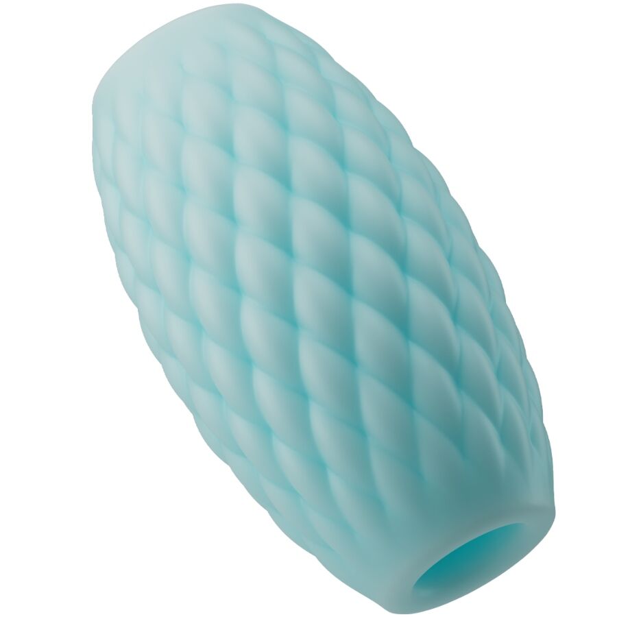 PRETTY LOVE - ATHENA EROS MASTURBADOR MASCULINO SILICONA CELESTE - Imagen 3