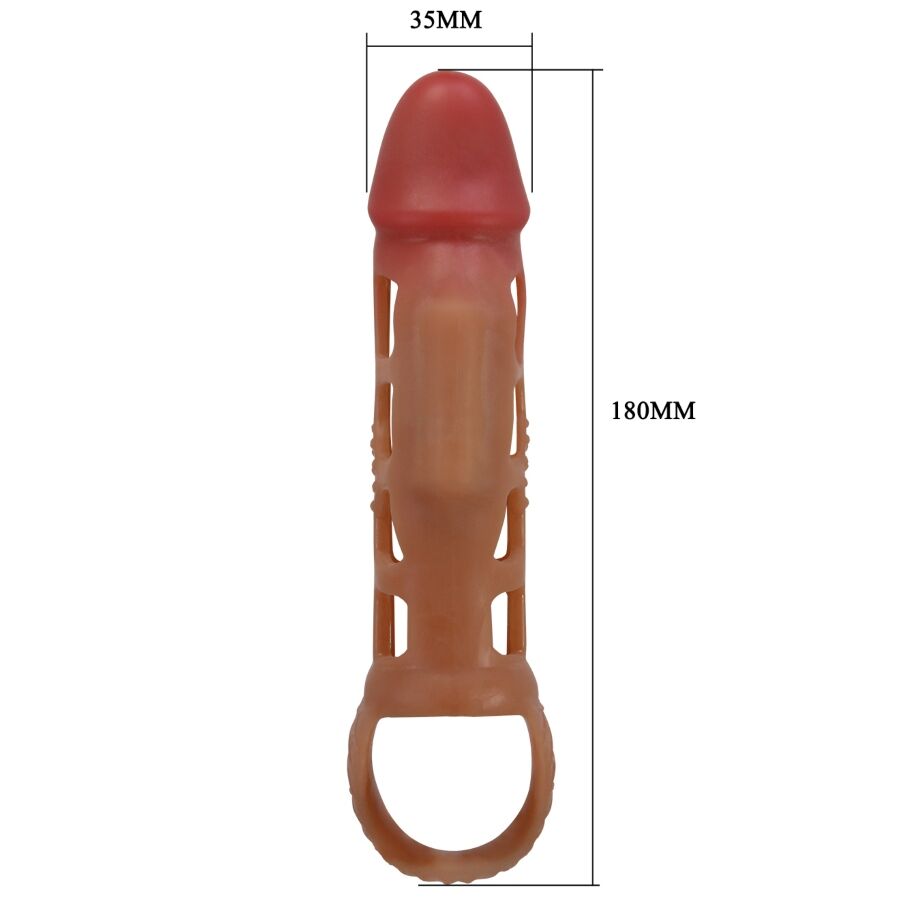 PRETTY LOVE - PRESTON FUNDA PARA PENE CON VIBRACIÓN DE 18 CM - Imagen 6