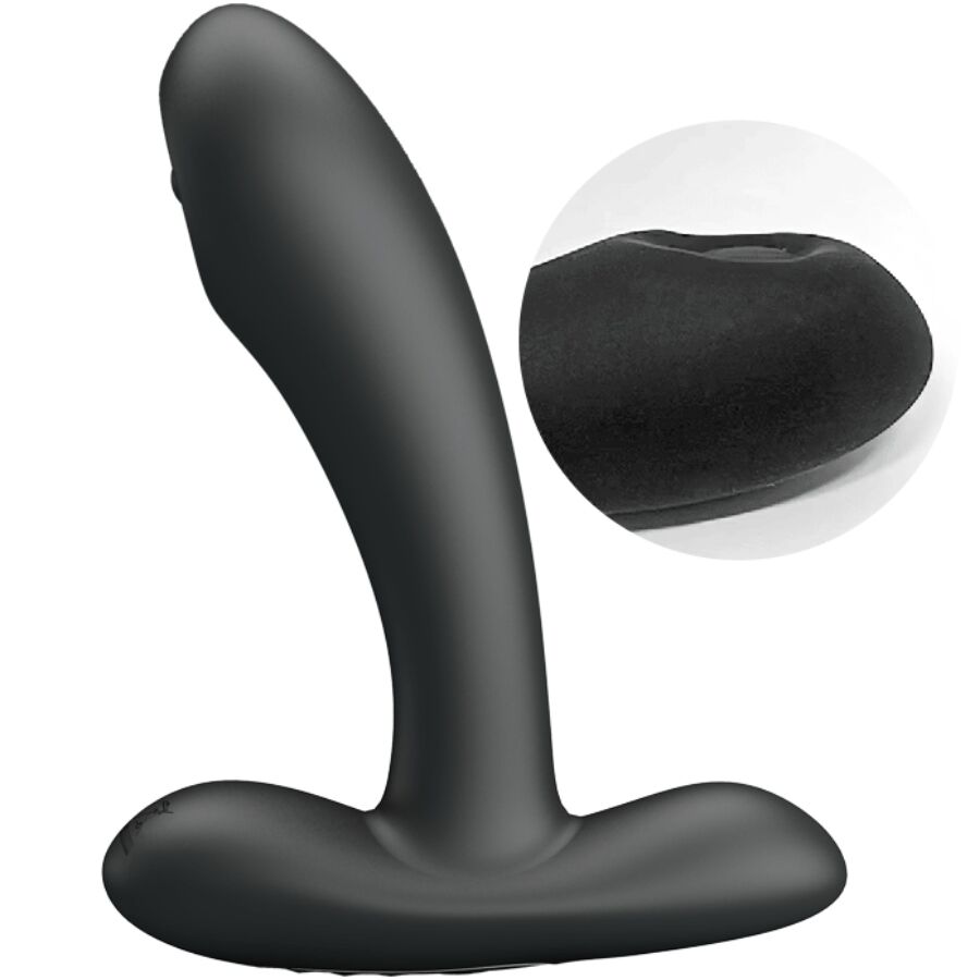 PRETTY LOVE - REMINGTON MASAJEADOR VIBRADOR ANAL Y VAGINAL NEGRO - Imagen 4