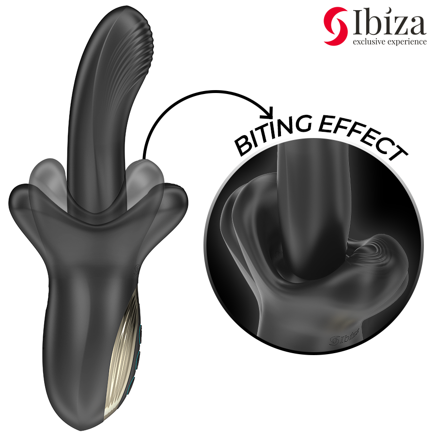 IBIZA - POTENTE VIBRADOR EFECTO THRUSTING Y BITING - Imagen 3