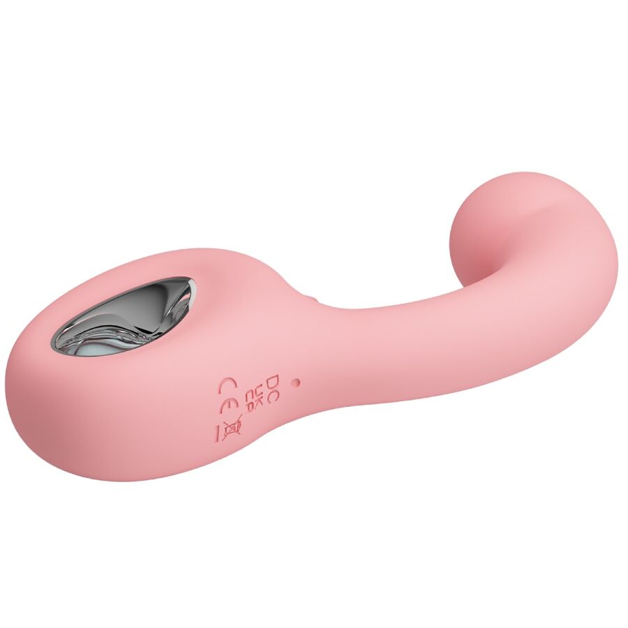 PRETTY LOVE - ERYNNYES VIBRADOR PUNTO G + ESTIMULADOR CLÍTORIS 10 VIBRACIONES ROSA - Imagen 3