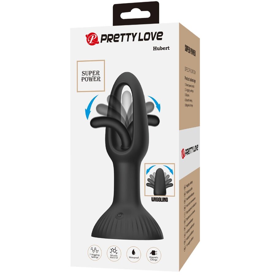 PRETTY LOVE - HUBERT PLUG ANAL CON 7 MODOS DE VIBRACIÓN - Imagen 9