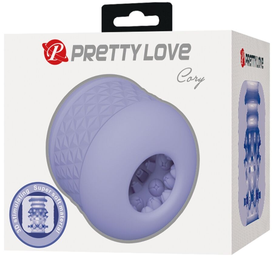 PRETTY LOVE - CORY MASTURBADOR MASCULINO MORADO - Imagen 9