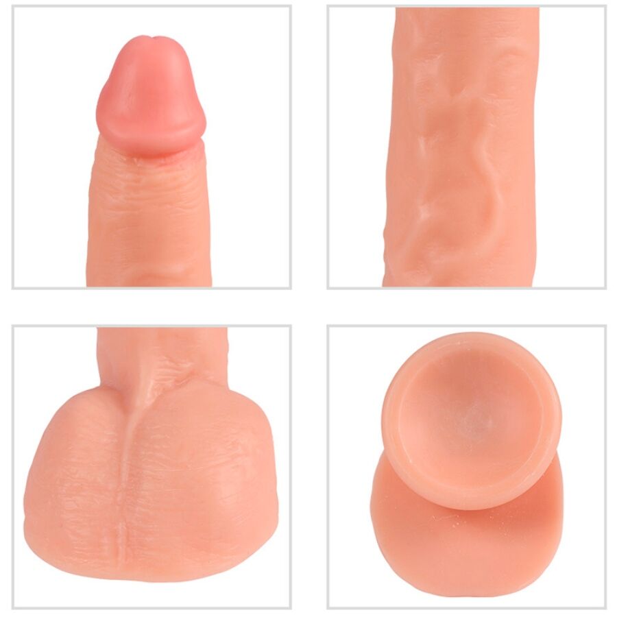 SHEQU - BEAST DILDO VIBRADOR CON CONTROL REMOTO 24,5 CM - Imagen 6