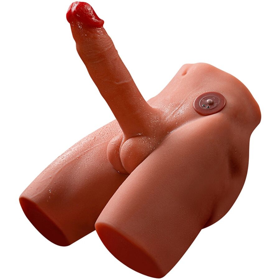 XISE - JASON MASTURBADOR DILDO REALÍSTICO CON THRUSTING Y VIBRACIÓN 17 CM - Imagen 7