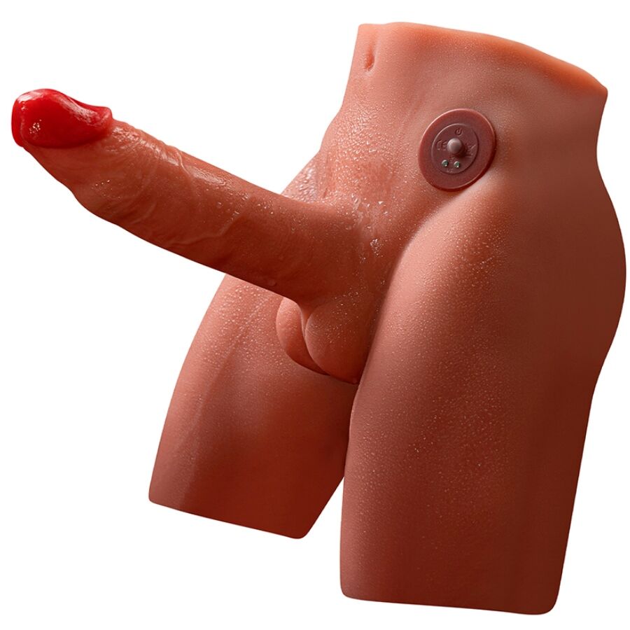 XISE - JASON MASTURBADOR DILDO REALÍSTICO CON THRUSTING Y VIBRACIÓN 17 CM - Imagen 6